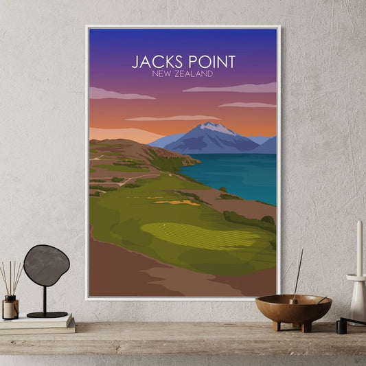 Jacks Point Sunset Golf Course Print