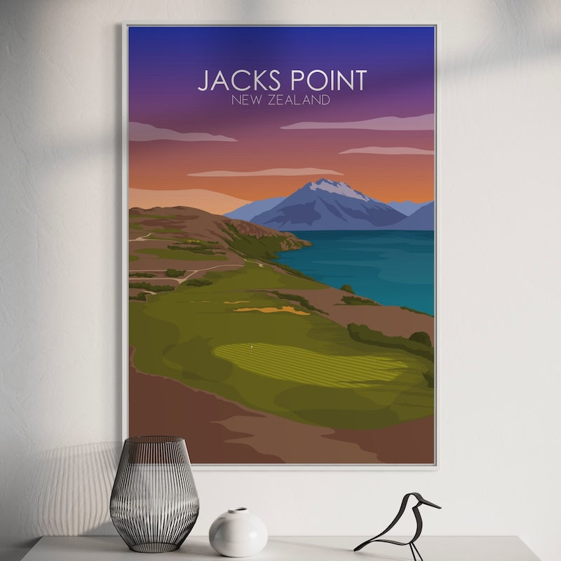 Jacks Point Sunset Golf Course Print