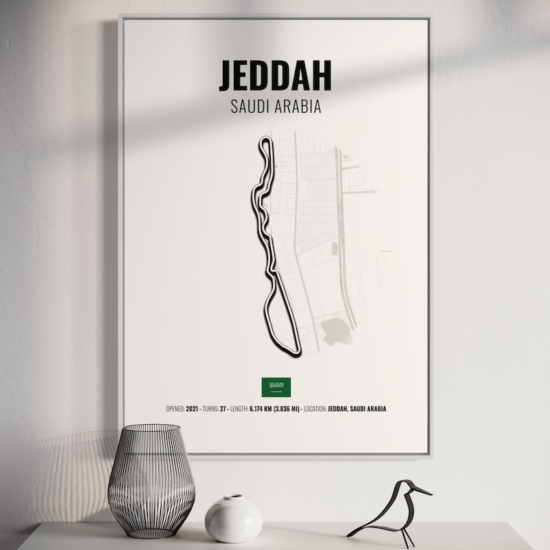 Jeddah F1 Grand Prix Poster | Jeddah F1 Grand Prix Print | Jeddah F1 Grand Prix Wall Art