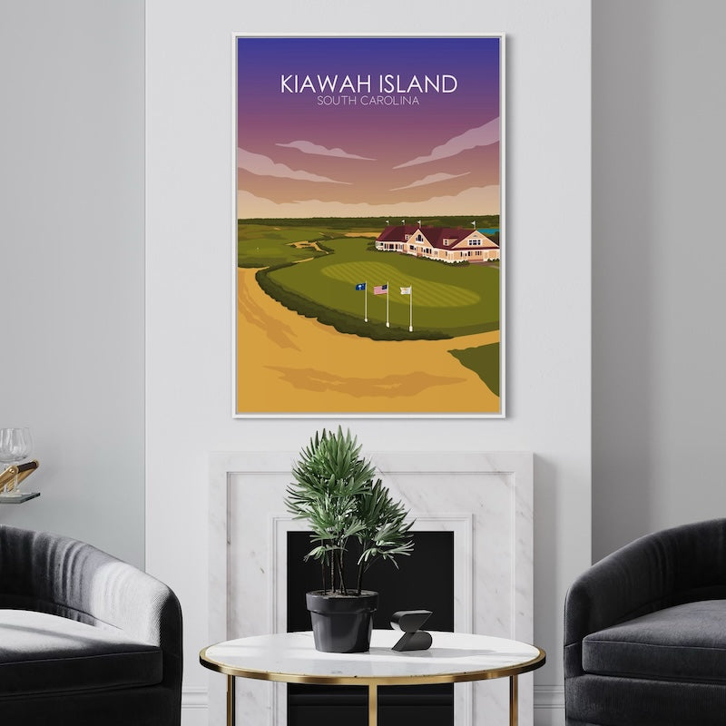 Kiawah Island Sunset Golf Course Print