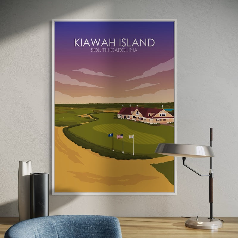 Kiawah Island Sunset Golf Course Print