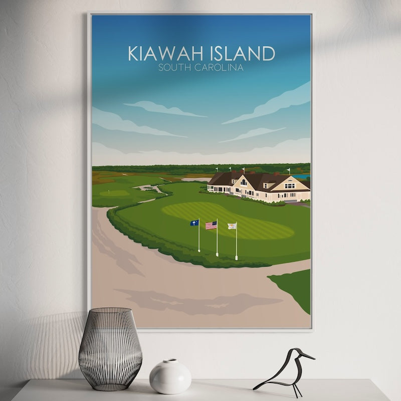 Kiawah Island Daytime Golf Course Print