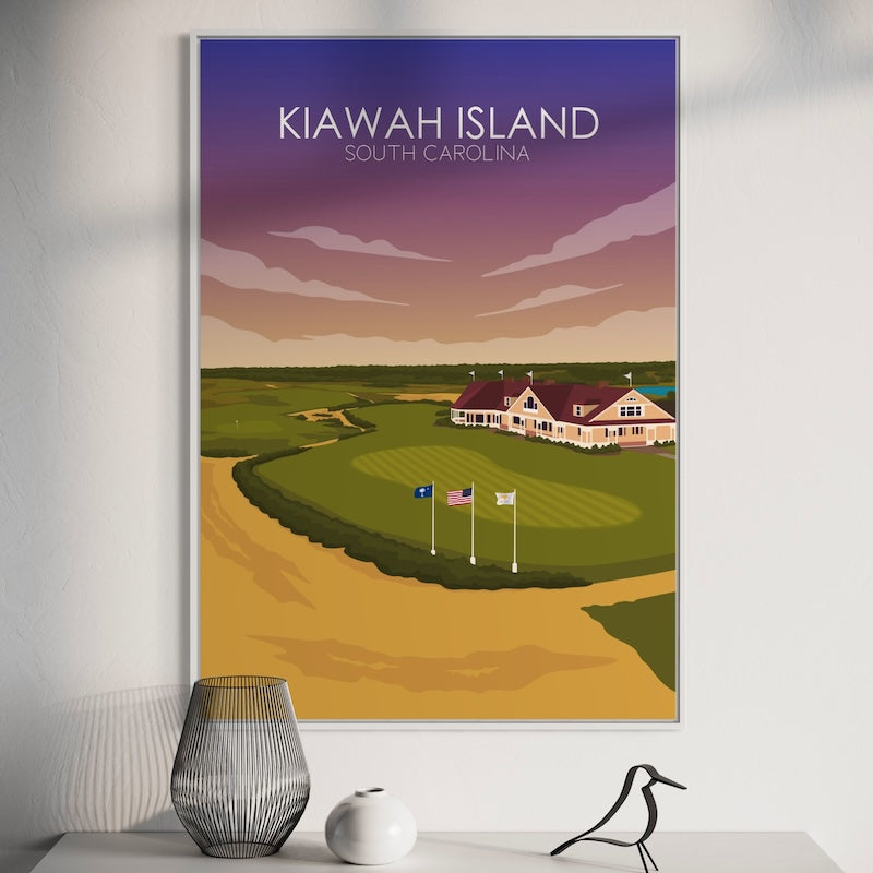 Kiawah Island Sunset Golf Course Print