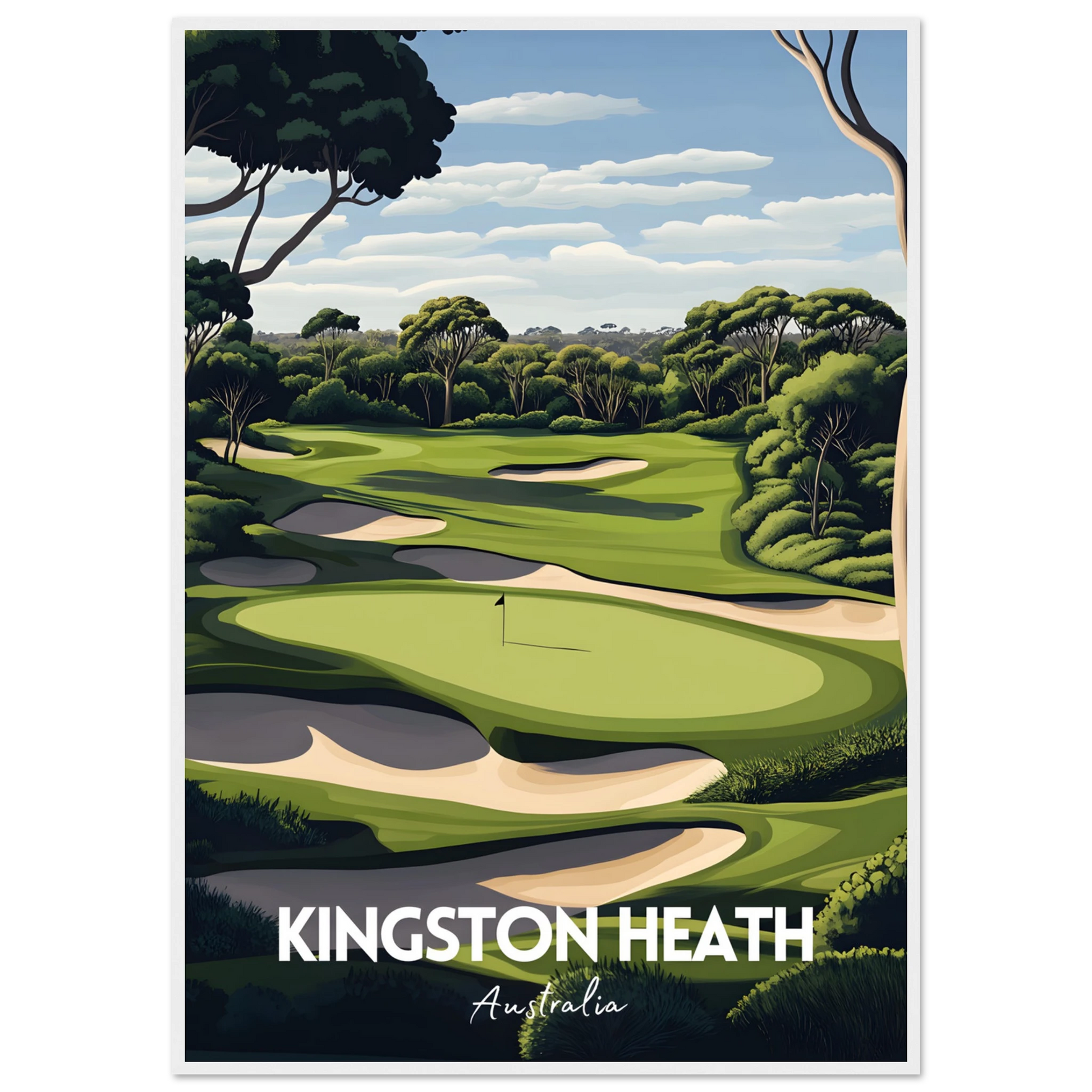 Kingston Heath Poster