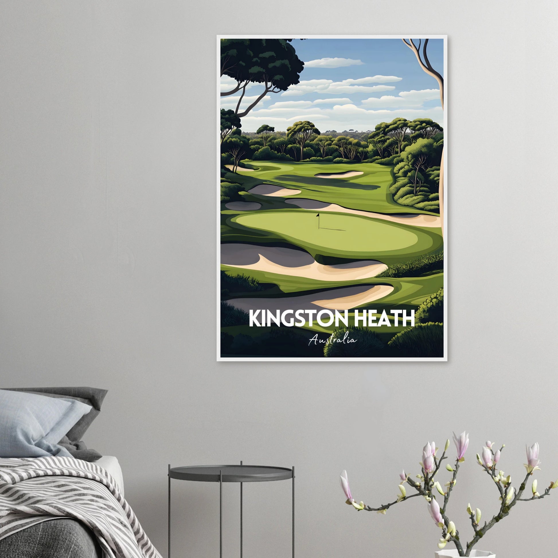 Kingston Heath Golf Poster