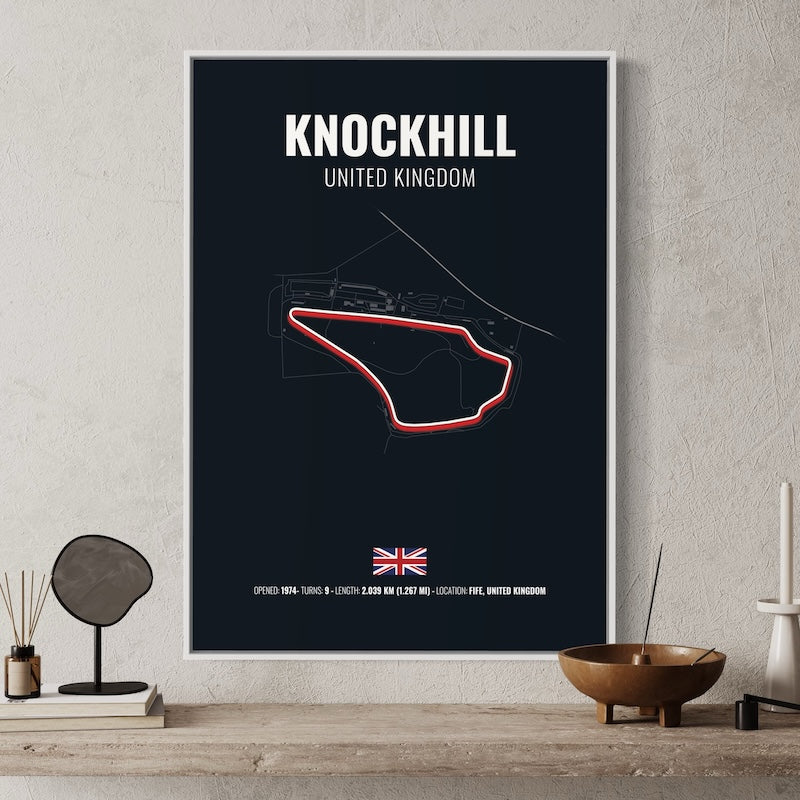 Knockhill Poster | Knockhill Print | Knockhill Wall Art