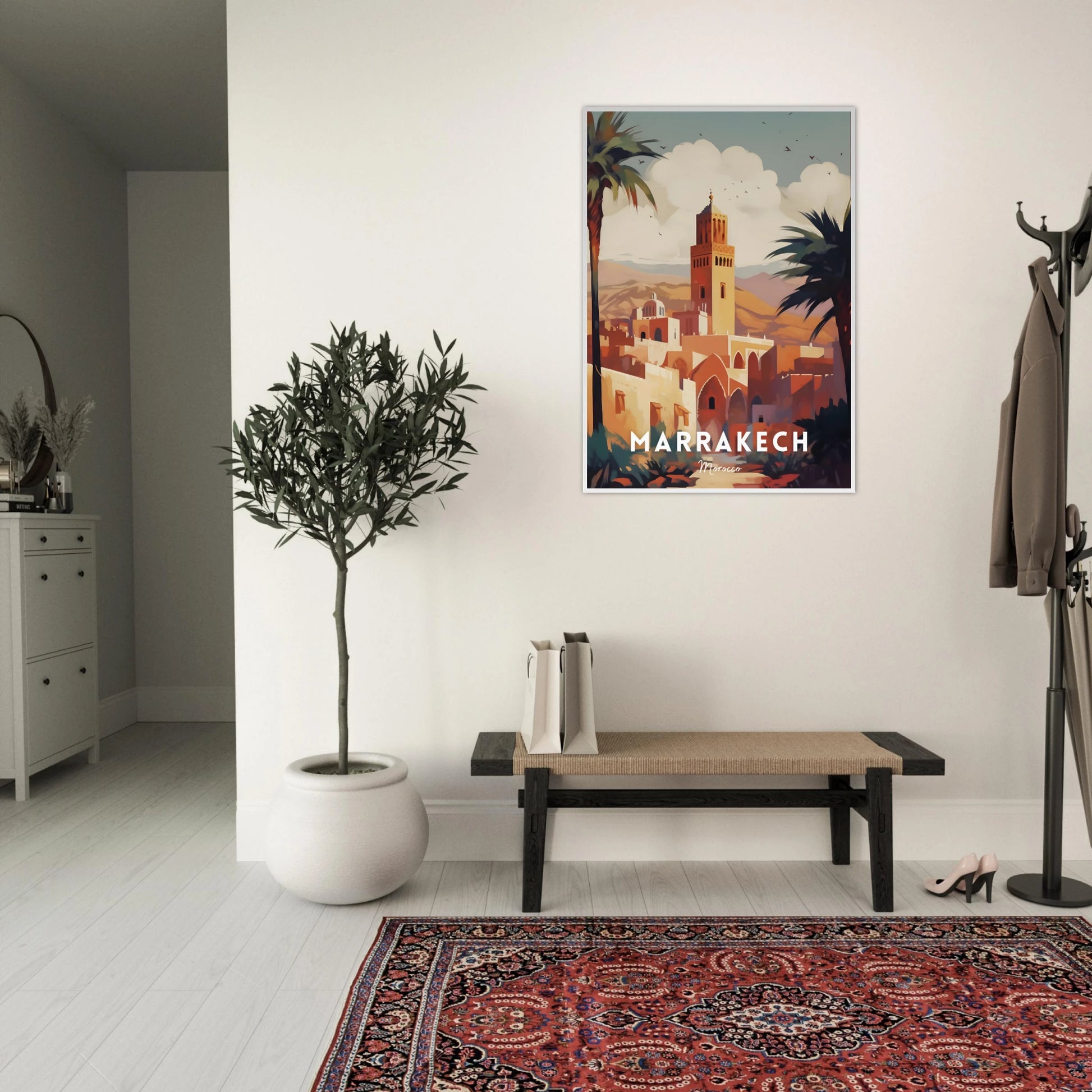 Marrakech Travel Poster