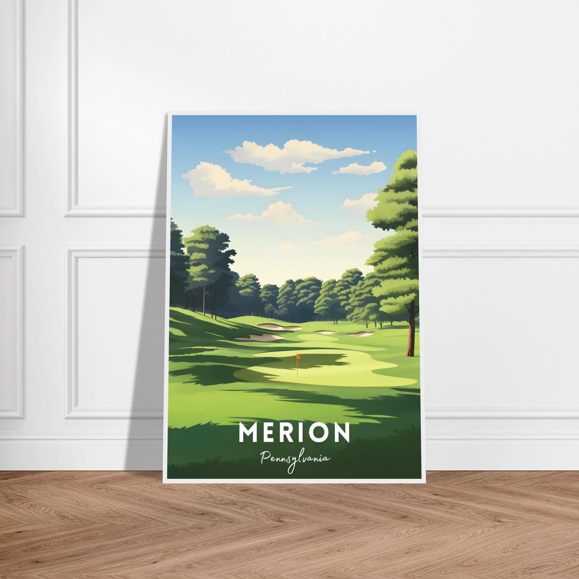 Merion Golf Poster