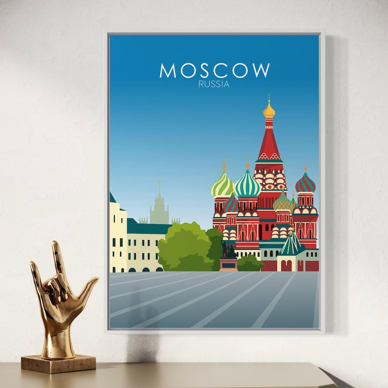 Moscow, Russia Poster | Moscow, Russia Print | Moscow, Russia Wall Art