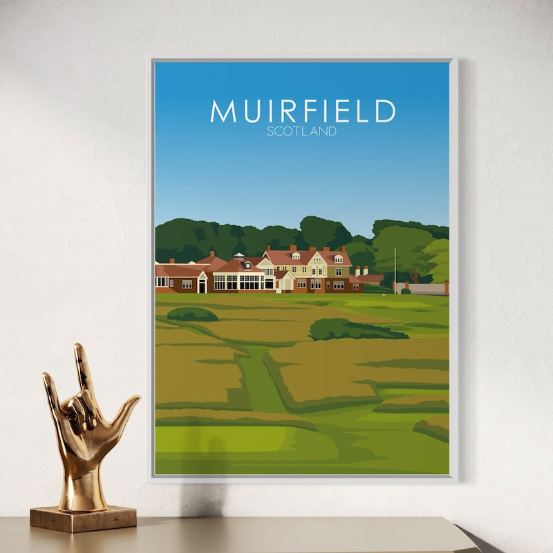 Muirfield Golf Course Print