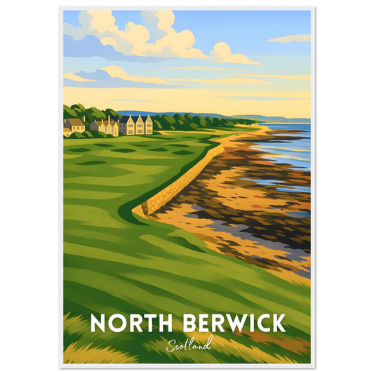 North Berwick Golf Print