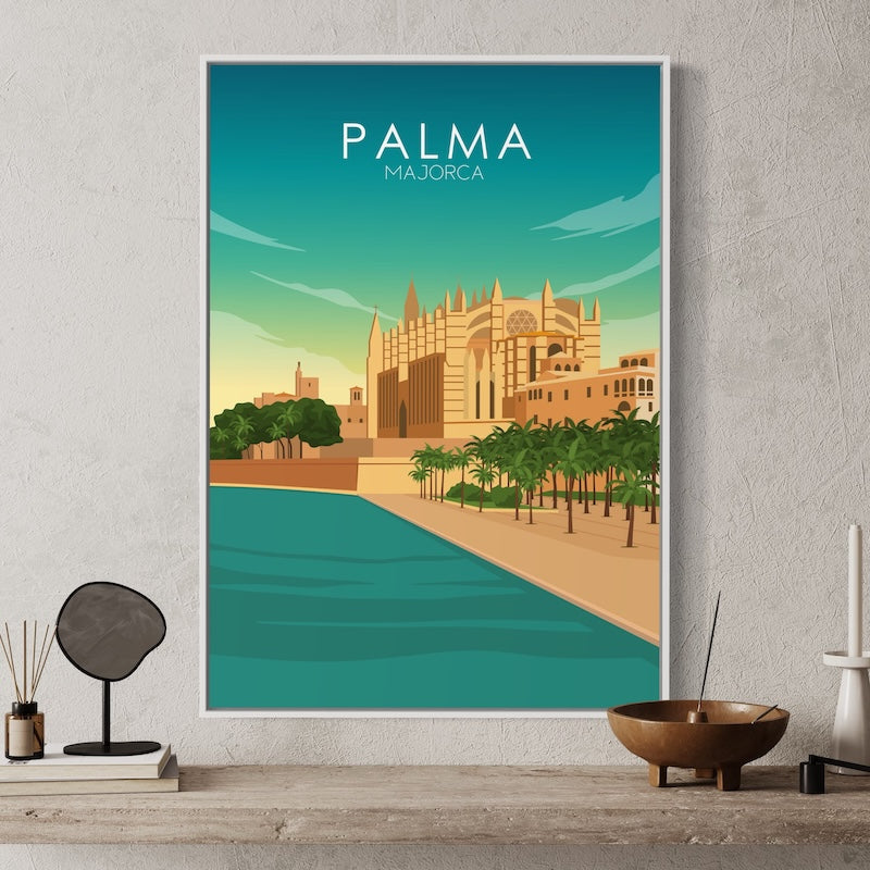 Palma, Majorca Poster | Palma, Majorca Print | Palma, Majorca Wall Art