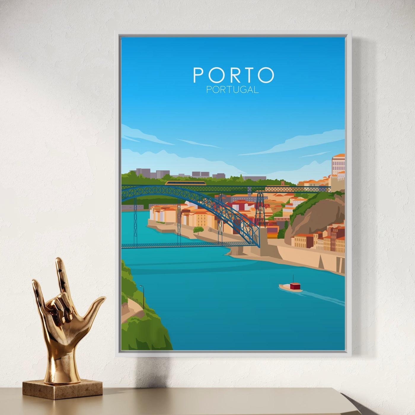 Porto, Portugal Poster | Porto, Portugal Print | Porto, Portugal Wall Art