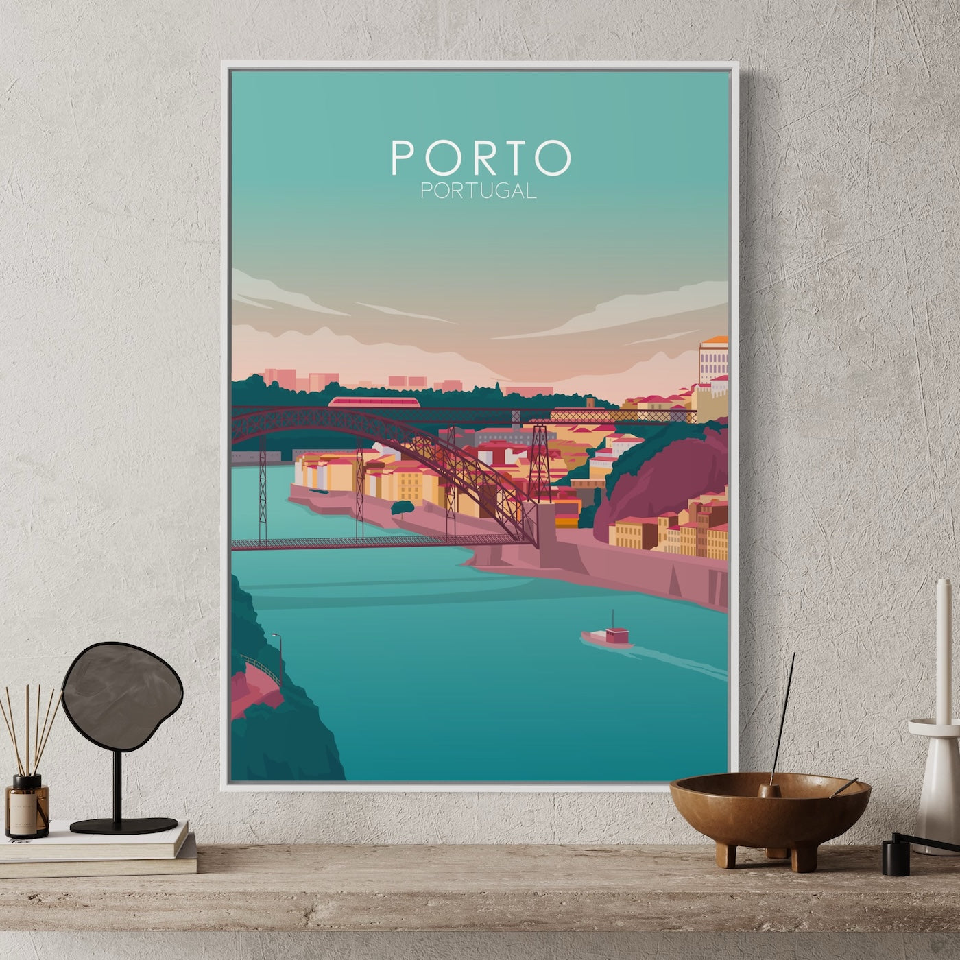 Porto Pastel, Portugal Poster | Porto Pastel, Portugal Print | Porto Pastel, Portugal Wall Art