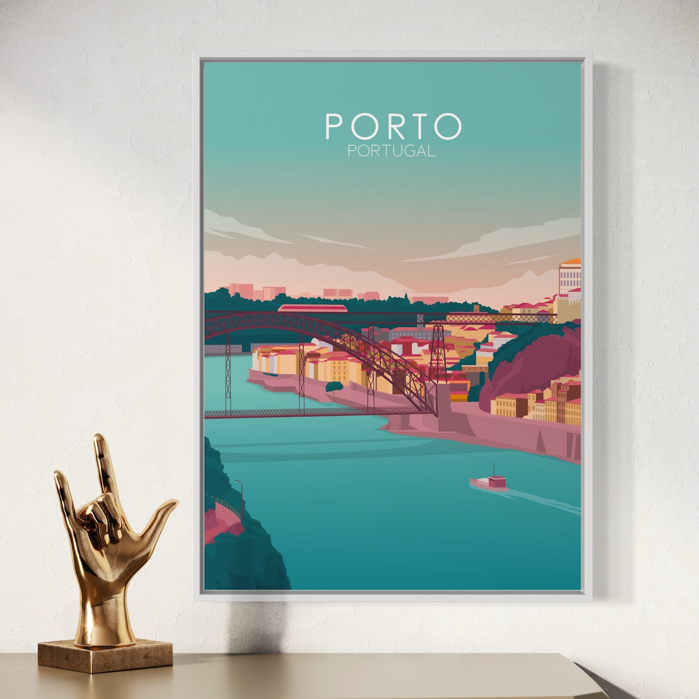 Porto Pastel, Portugal Poster | Porto Pastel, Portugal Print | Porto Pastel, Portugal Wall Art