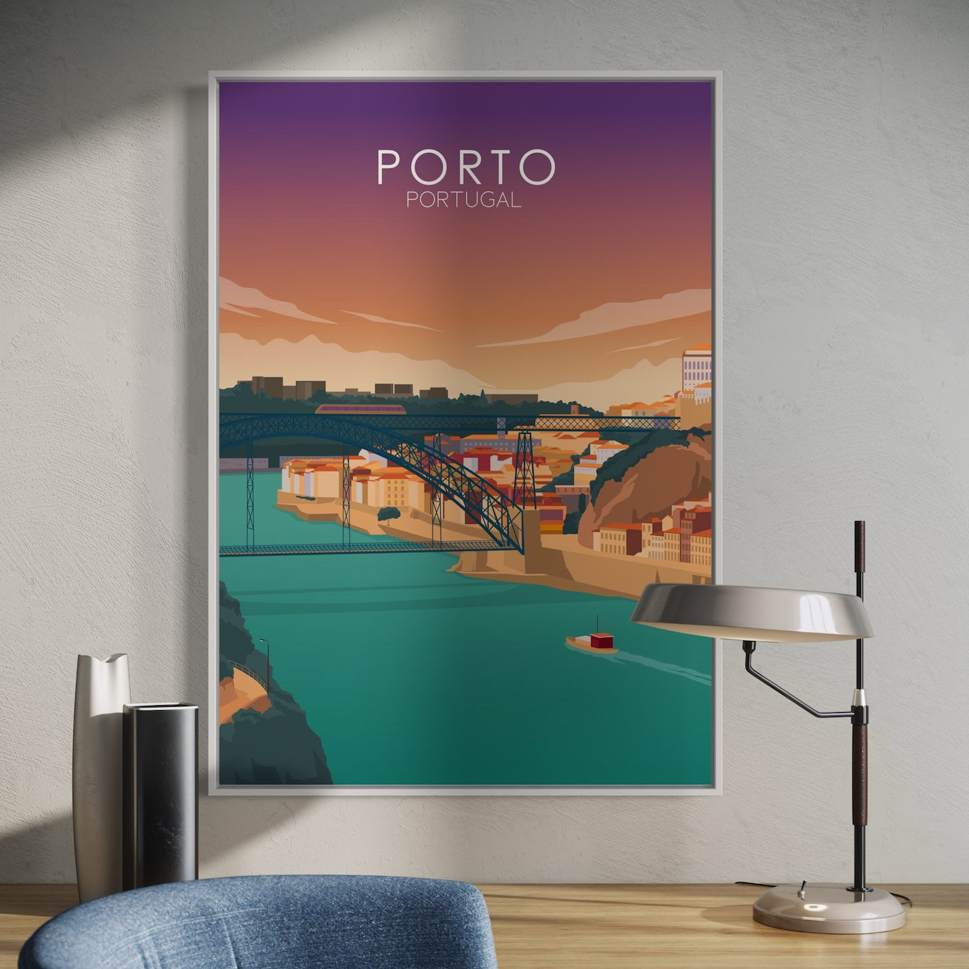 Porto Sunset, Portugal Poster | Porto Sunset, Portugal Print | Porto Sunset, Portugal Wall Art