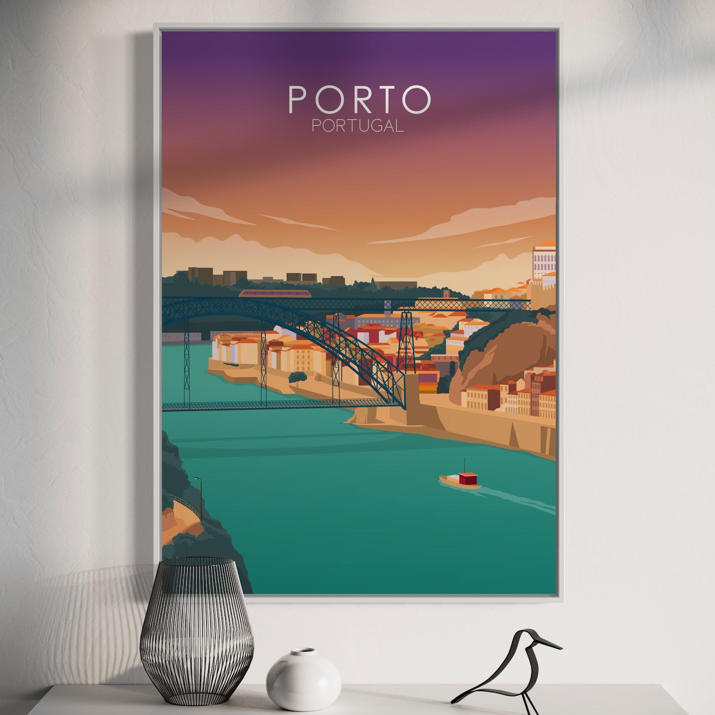 Porto Sunset, Portugal Poster | Porto Sunset, Portugal Print | Porto Sunset, Portugal Wall Art