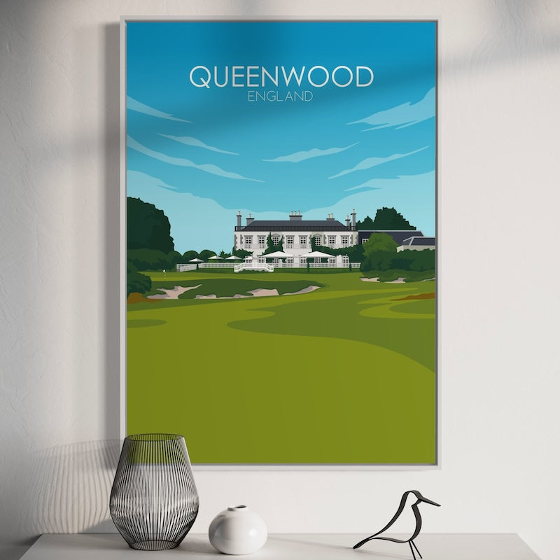 Queenwood Golf Course Print - Daytime