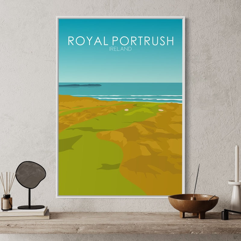 Royal Portrush Golf Course Print