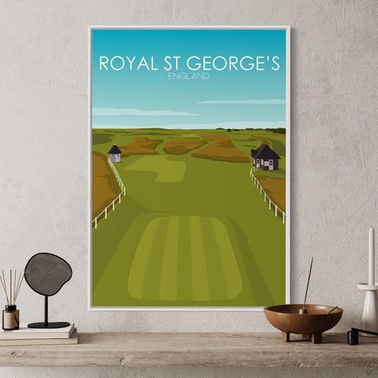 Royal St Georges Golf Course Print