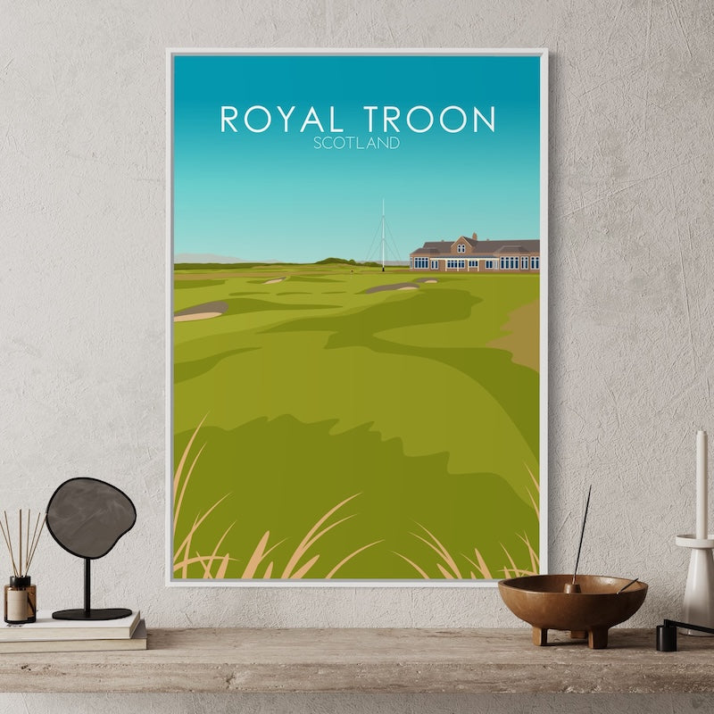 Royal Troon Golf Course Print