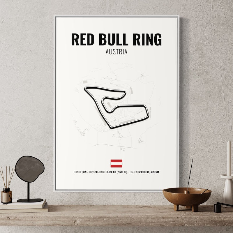 Red Bull Ring F1 Grand Prix Poster | Red Bull Ring F1 Grand Prix Print | Red Bull Ring F1 Grand Prix Wall Art