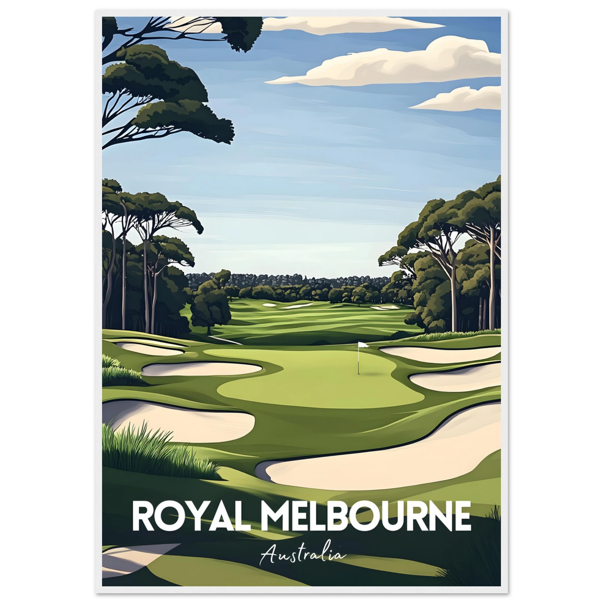 Royal Melbourne Poster