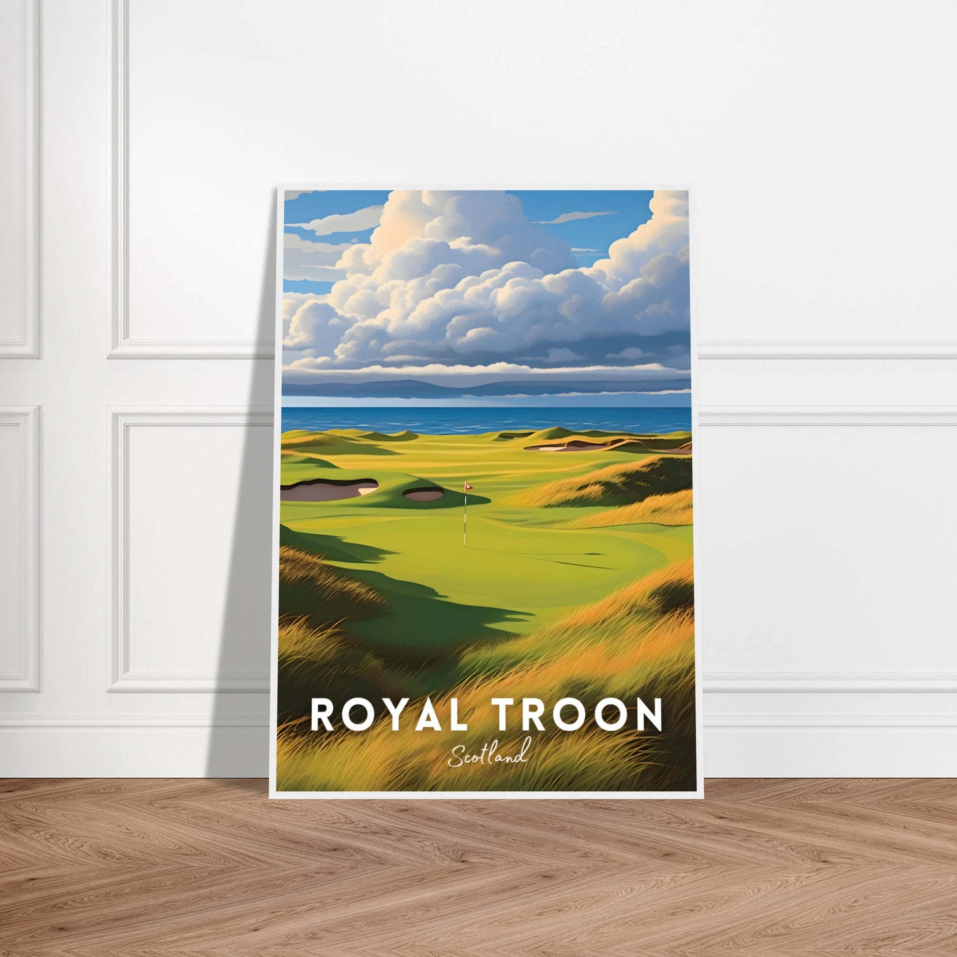 Royal Troon Golf Poster