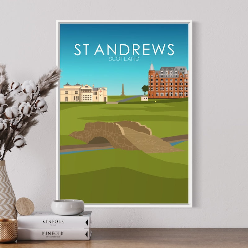 St Andrews Golf Course Print