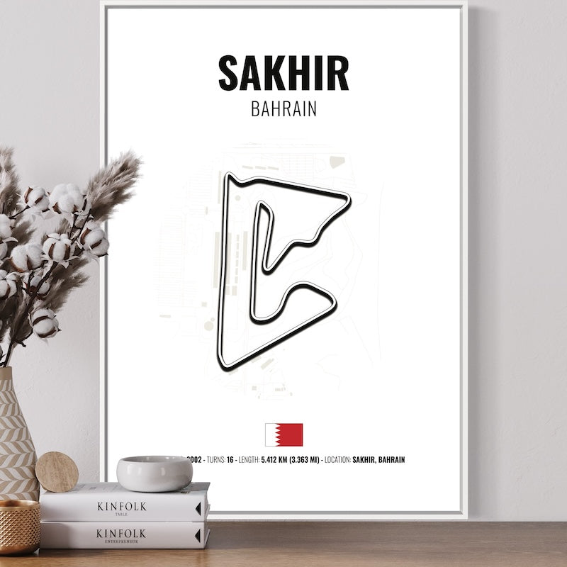 Sakhir F1 Grand Prix Poster | Sakhir F1 Grand Prix Print | Sakhir F1 Grand Prix Wall Art