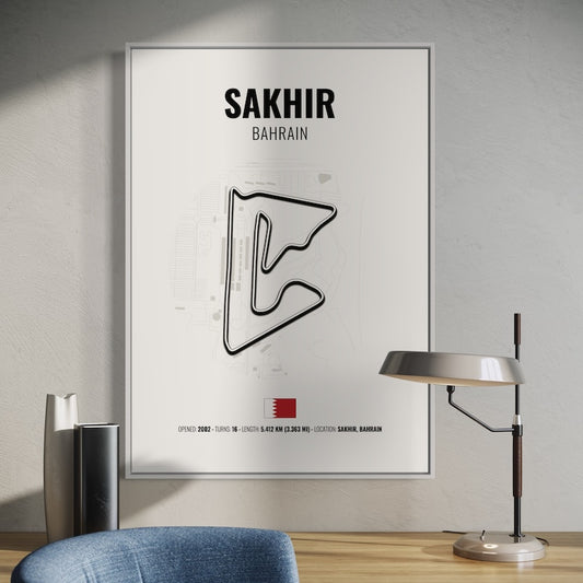 Sakhir F1 Grand Prix Poster | Sakhir F1 Grand Prix Print | Sakhir F1 Grand Prix Wall Art