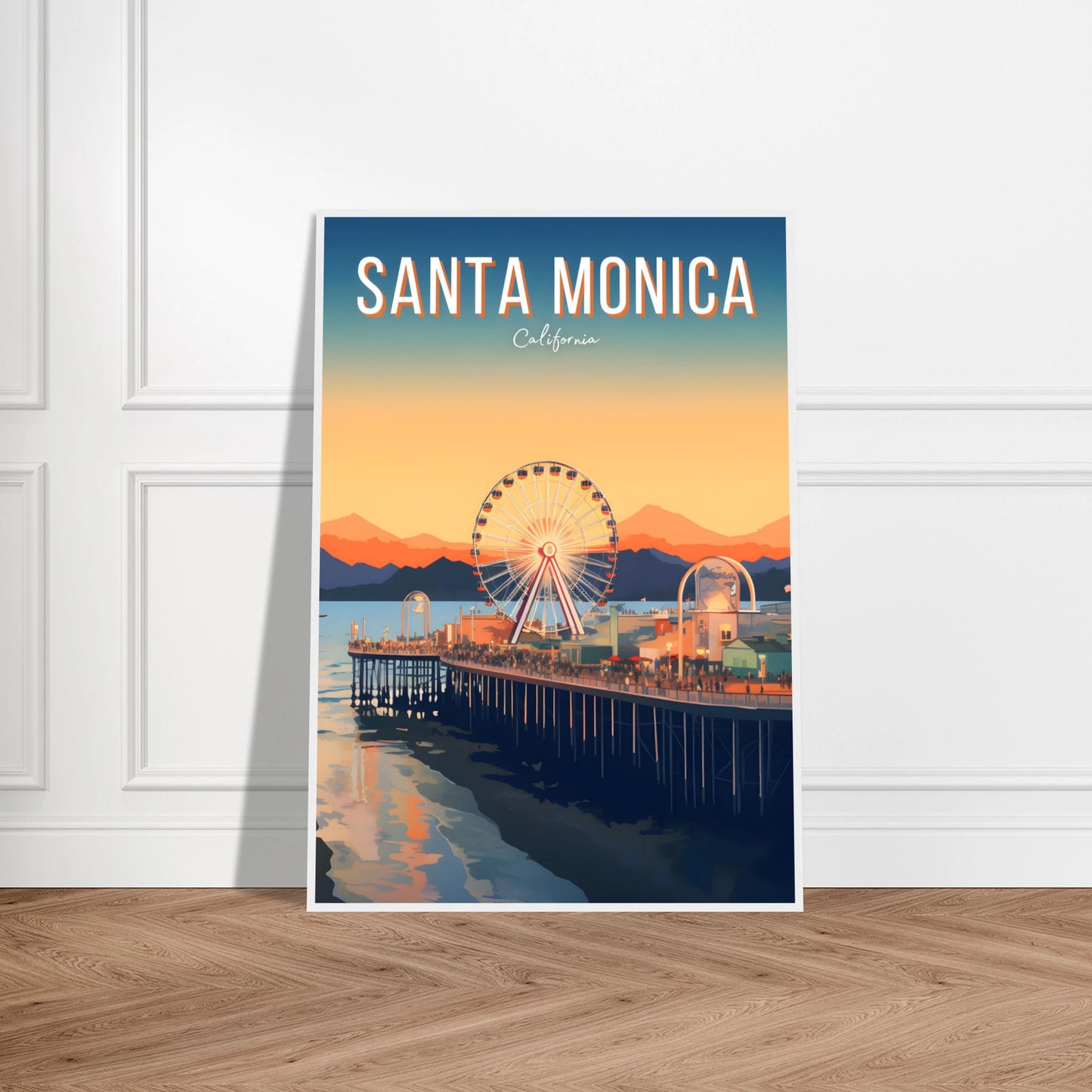 Santa Monica Poster