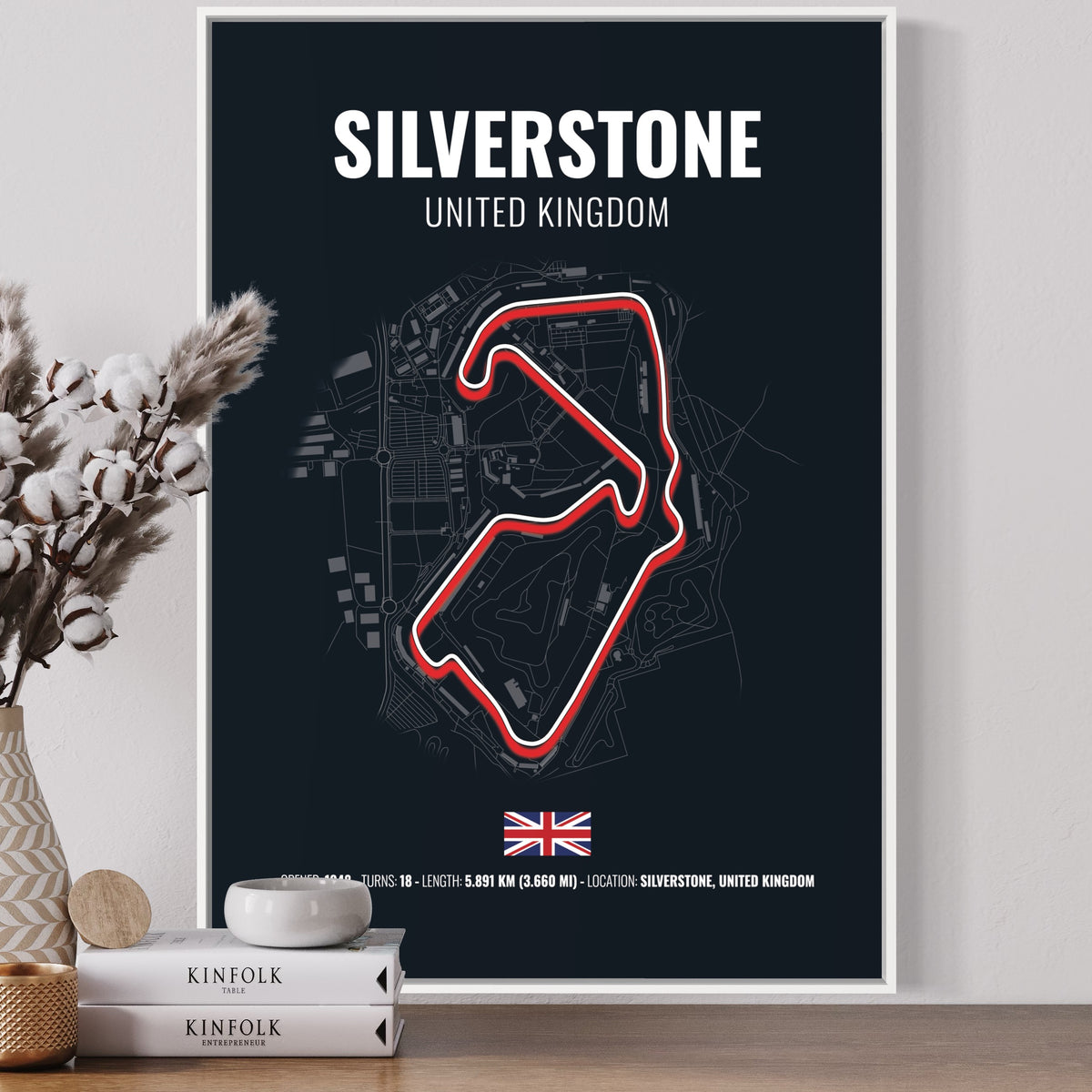 Silverstone Print Silverstone F1 Grand Prix Poster | Silverstone F1 Grand Prix Print ...