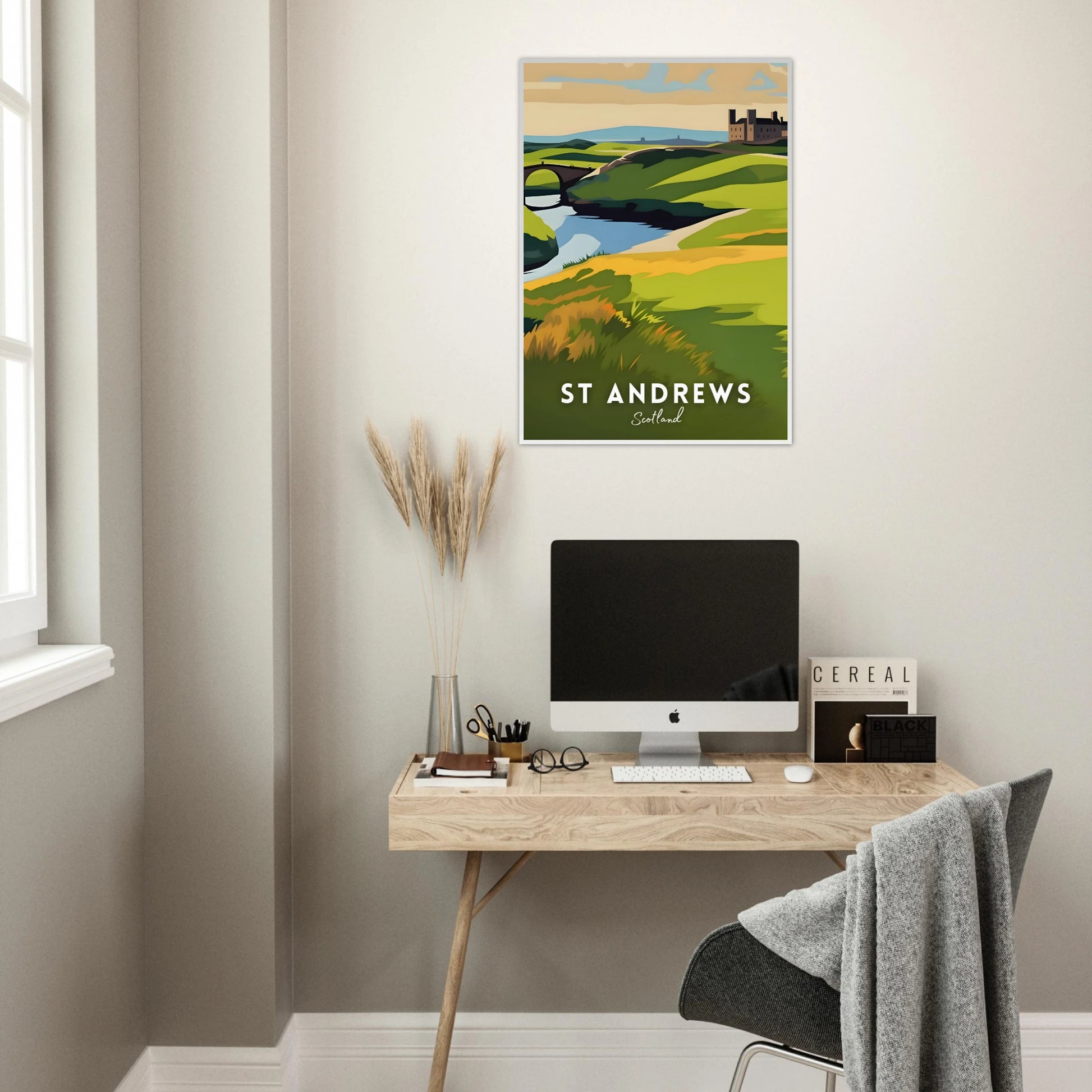 St Andrews Golf Course Poster