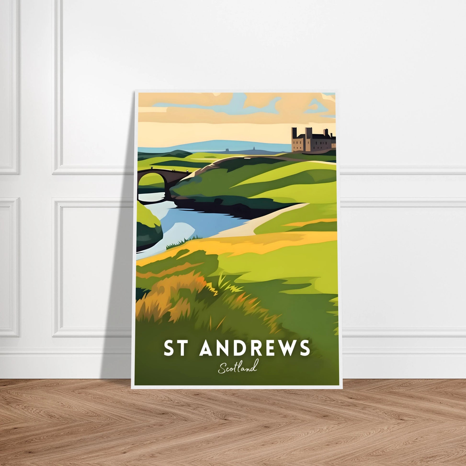 St Andrews Golf Poster