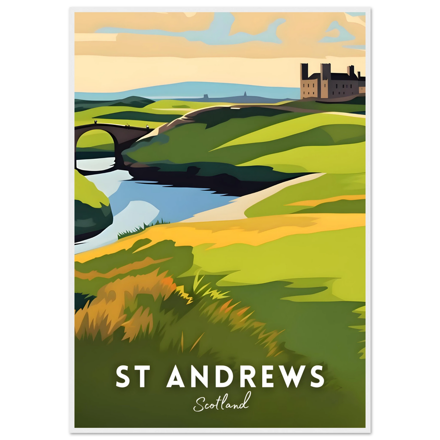 St Andrews Poster