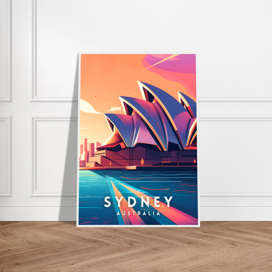 Sydney Poster Sunset