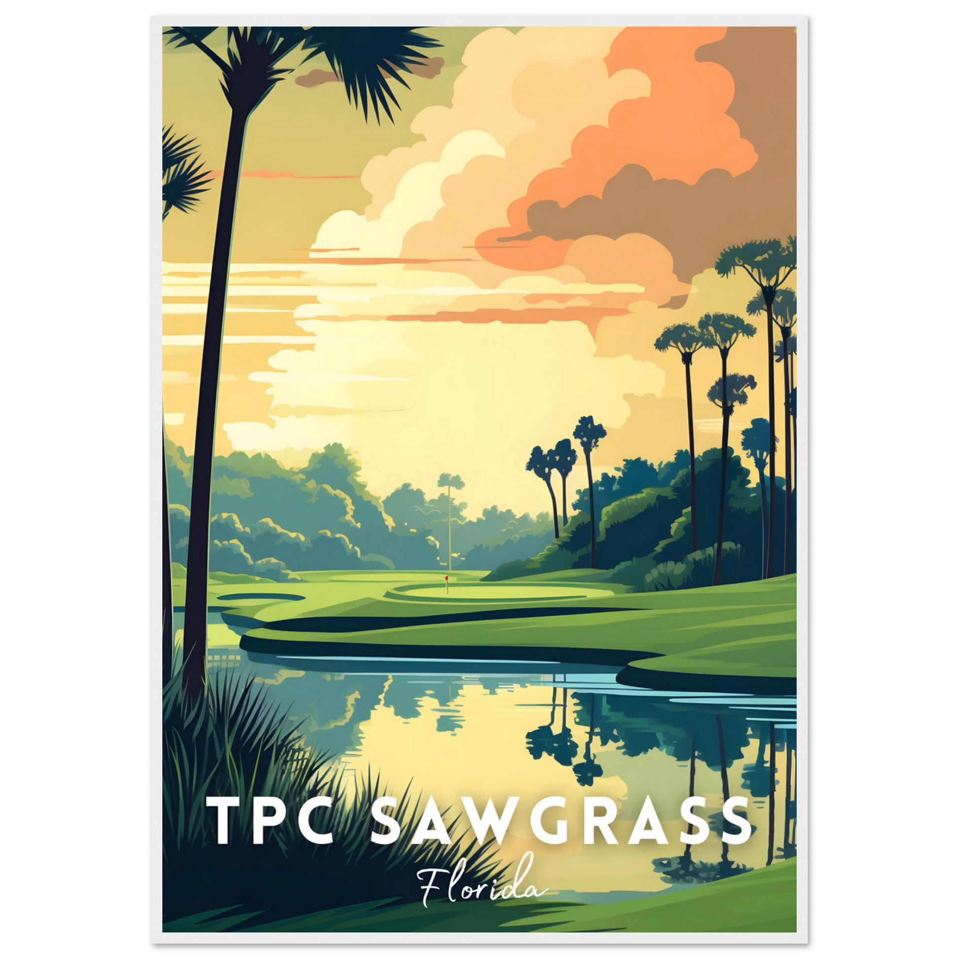 TPC Sawgrass Poster