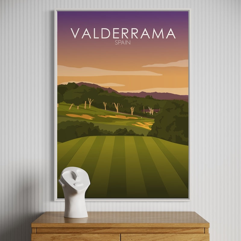 Valderamma Golf Course Sunset Print