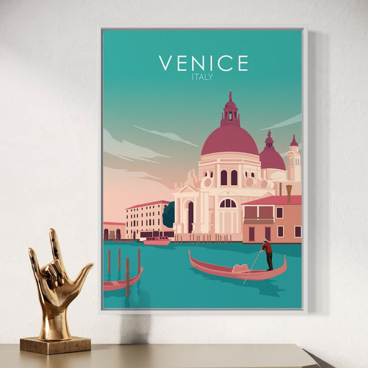 Venice Pastel Poster | Venice Pastel Print | Venice Pastel Wall Art