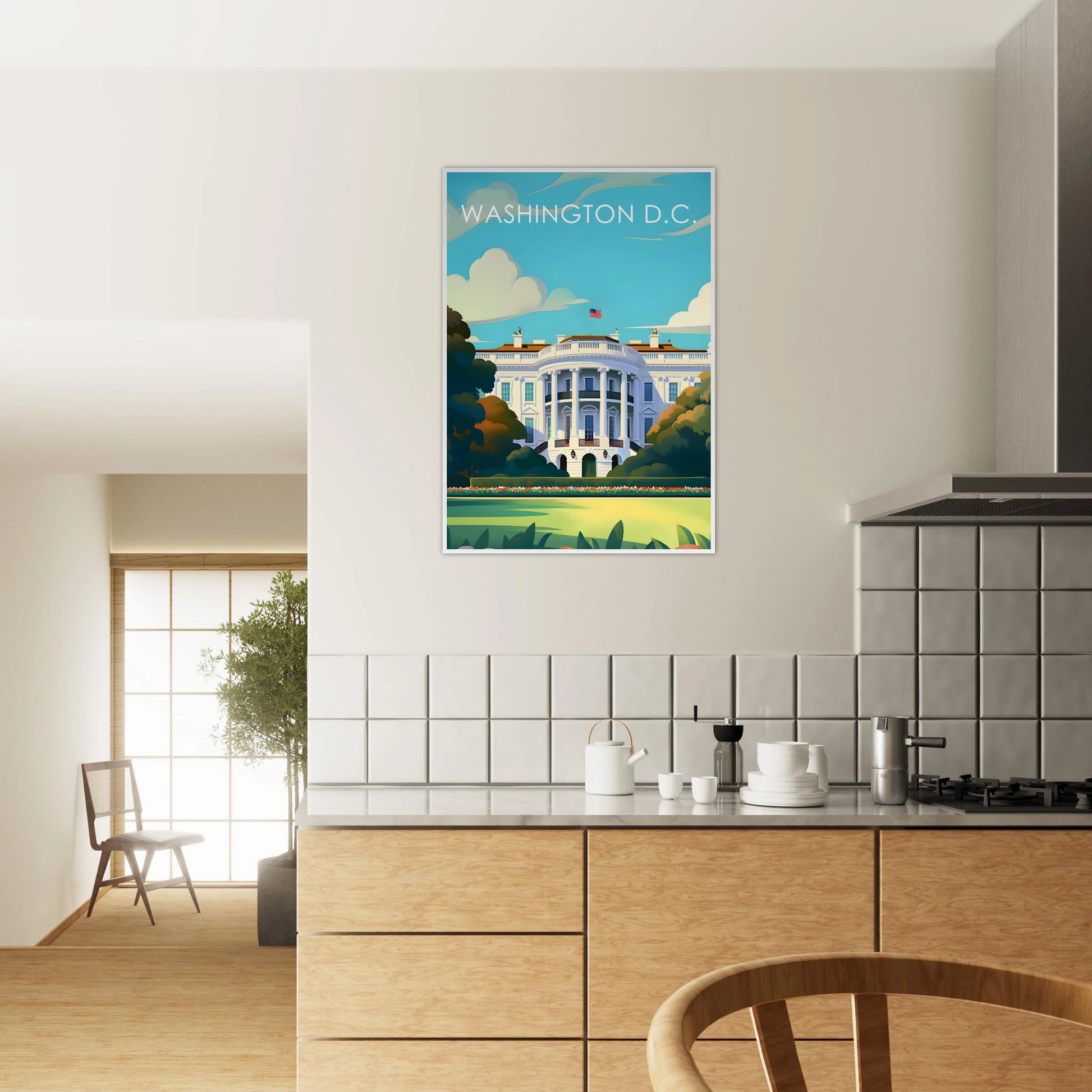 Washington DC Travel Poster