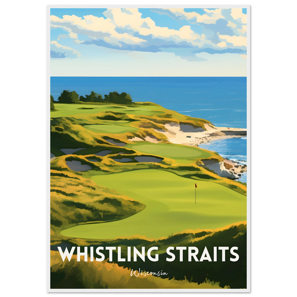 Whistling Straits Golf Print