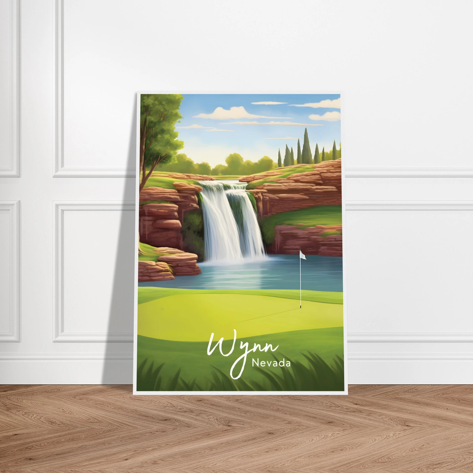 Wynn Golf Course Poster