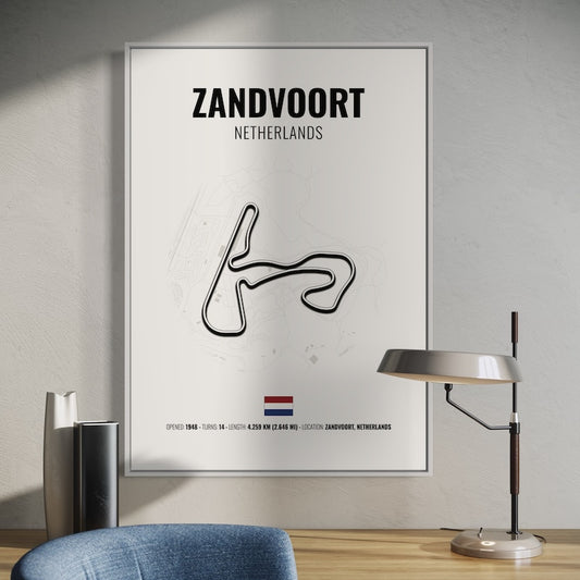 Zandvoort Formula 1 Poster | Zandvoort Formula 1 Print | Zandvoort Formula 1 Wall Art