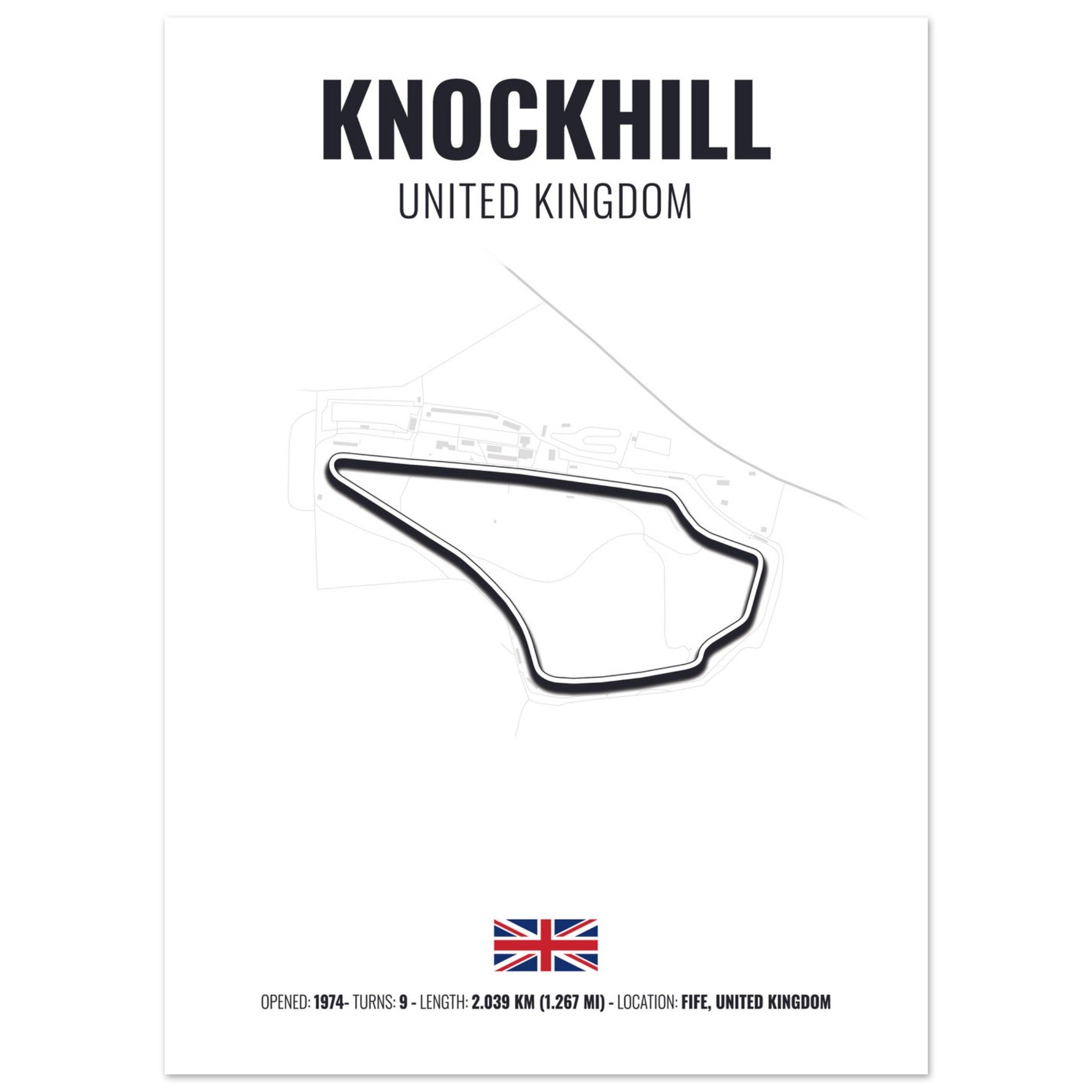 Knockhill Poster | Knockhill Print | Knockhill Wall Art – Favourite ...