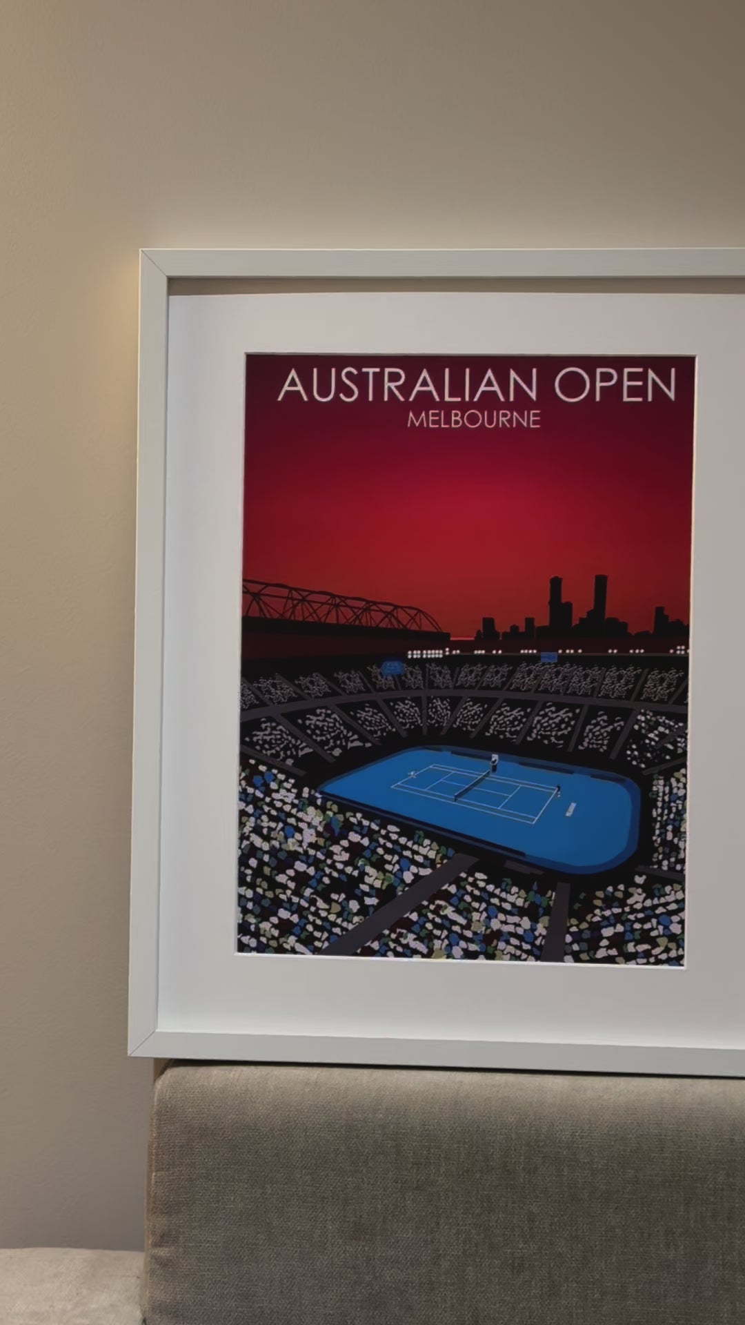 Grand slam tennis poster video